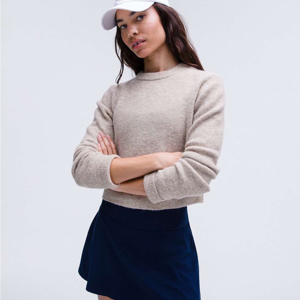 Lululemon Alpaca Wool-Blend Cropped Sweater